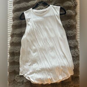 White Lululemon Tank
